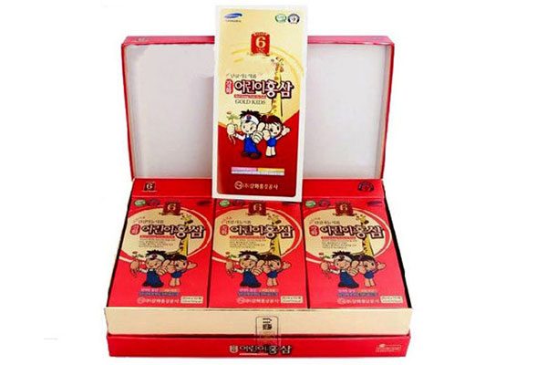 Hồng sâm Baby Gold Kids Red Ginseng Tonic for kids