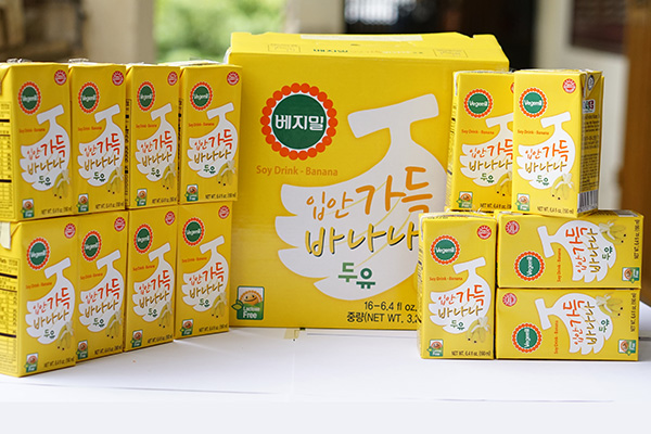 Sữa đậu nành vị chuối Vegemil Hàn Quốc - 190ml