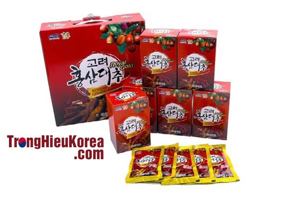 Tinh chất hồng sâm táo đỏ Kanghwa Royal Gold 30 gói x 80ml