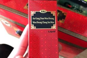 Ngưu Hoàng Thanh Tâm dạng nước - Hộp 10 chai 50ml