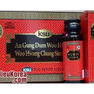 Ngưu Hoàng Thanh Tâm dạng nước - Hộp 10 chai 50ml