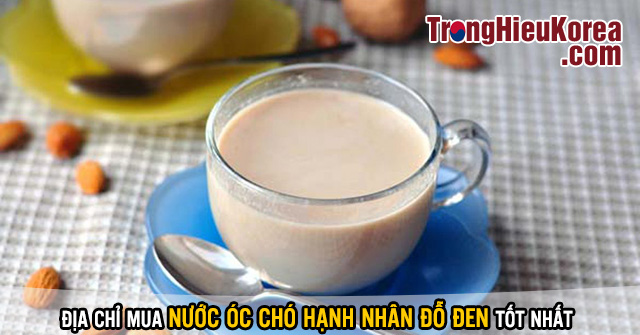 Nước óc chó hạnh nhân đỗ đen Hàn Quốc