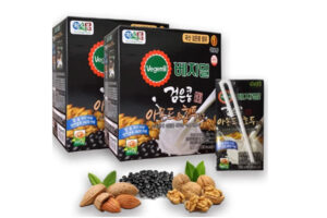 Sữa óc chó hạnh nhân đỗ đen Vegemil Hàn Quốc - 16 hộp 190ml